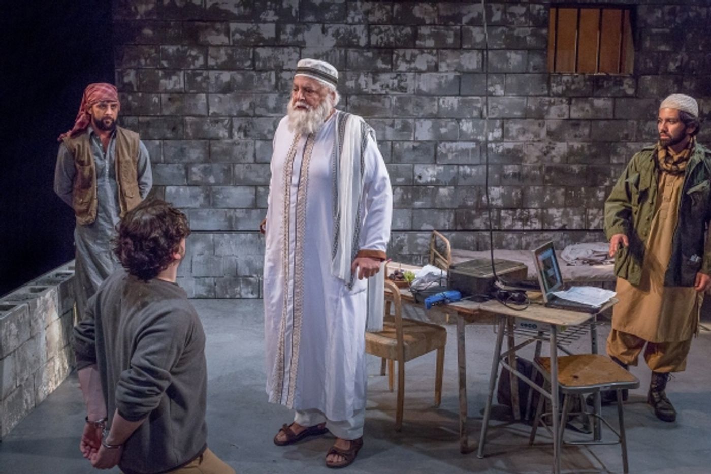 Photo Flash: First Look at THE INVISIBLE HAND at Artists Rep  Image