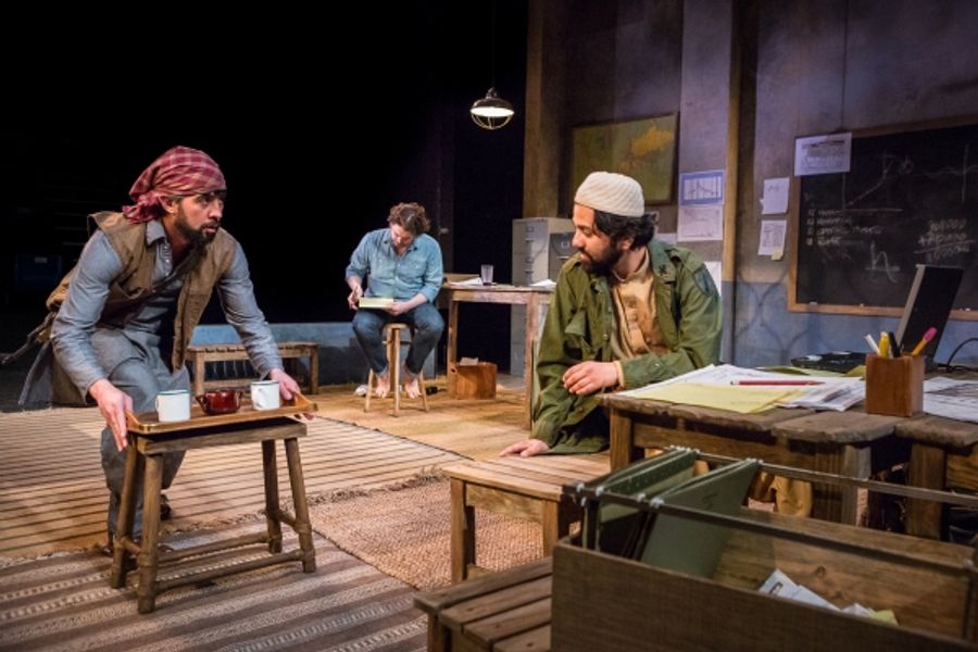 Photo Flash: First Look at THE INVISIBLE HAND at Artists Rep Image