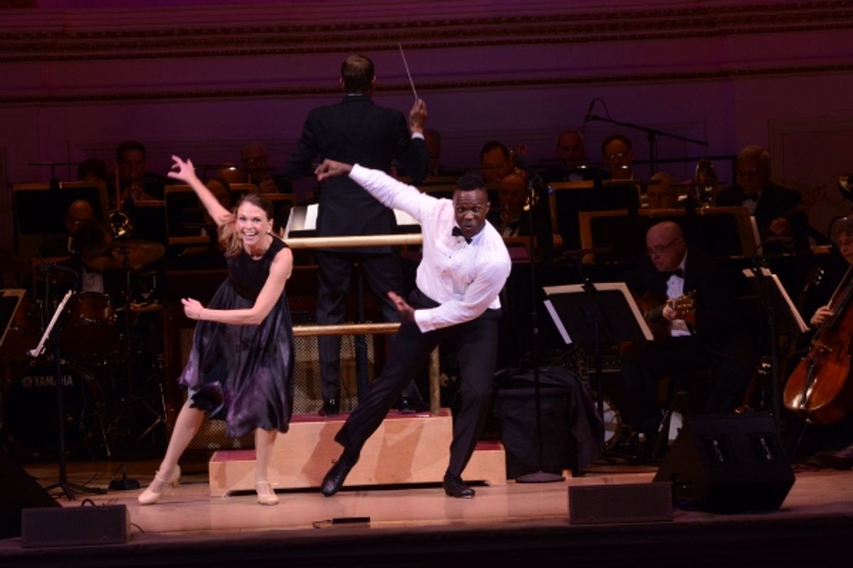 Sutton Foster and Joshua Henry at 