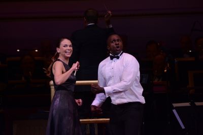 Sutton Foster and Joshua Henry Photo