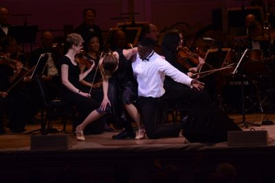 Sutton Foster and Joshua Henry Photo