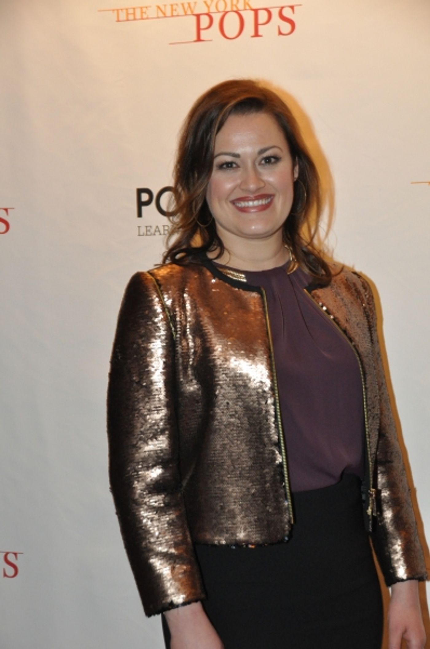 Photo Coverage: Hunter Foster, Joshua Henry, and More Pose Backstage at The New York Pops ONE NIGHT ONLY: Sutton Foster  Image