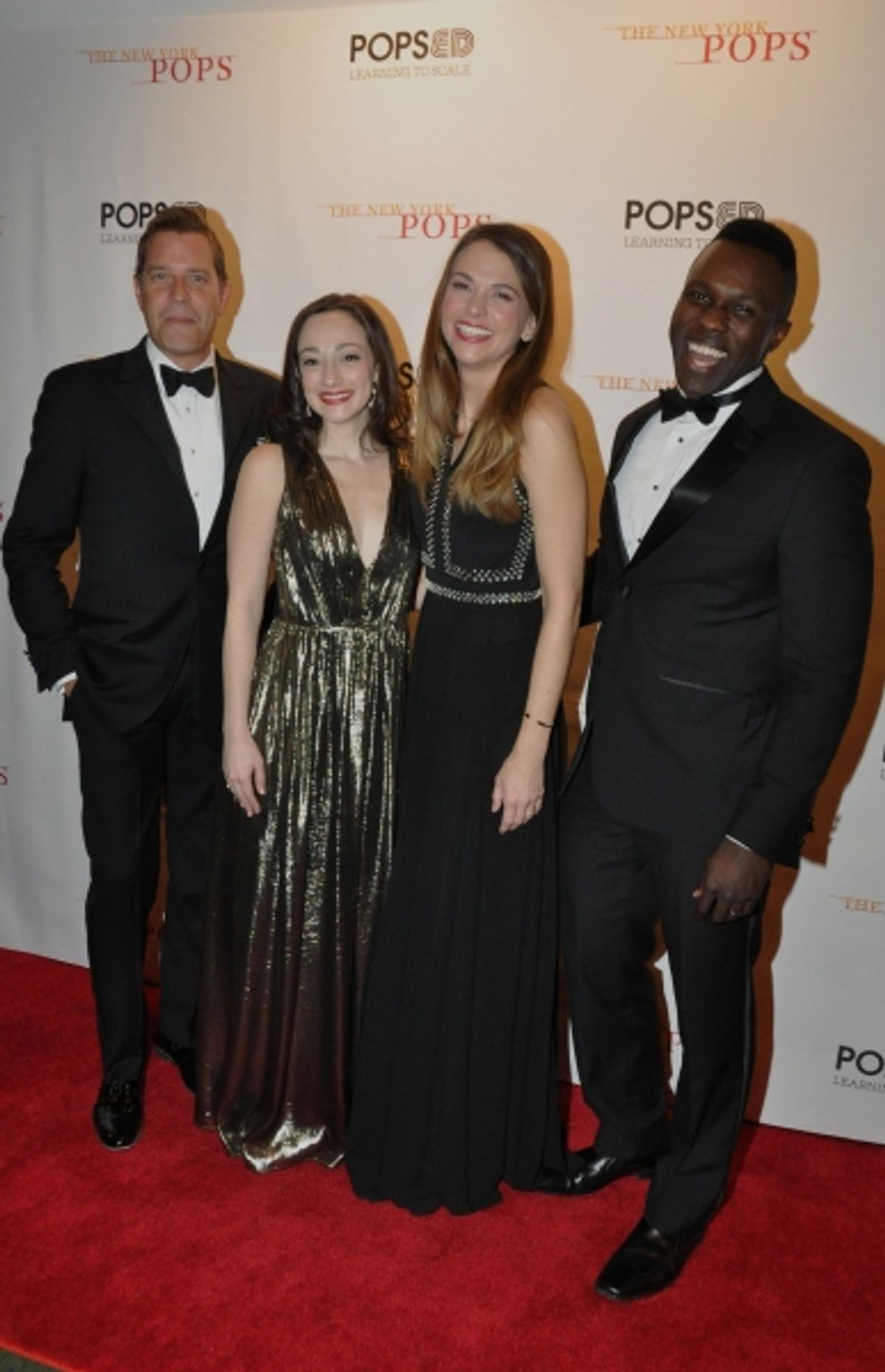Steven Reineke, Megan McGinnis, Sutton Foster and Joshua Henry at 