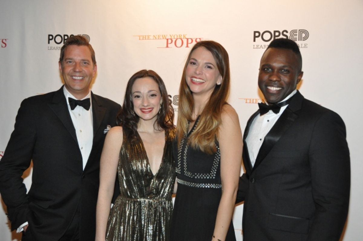 Steven Reineke, Megan McGinnis, Sutton Foster and Joshua Henry at 