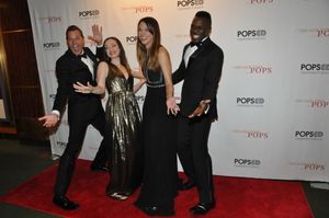 Steven Reineke, Megan McGinnis, Sutton Foster and Joshua Henry Photo