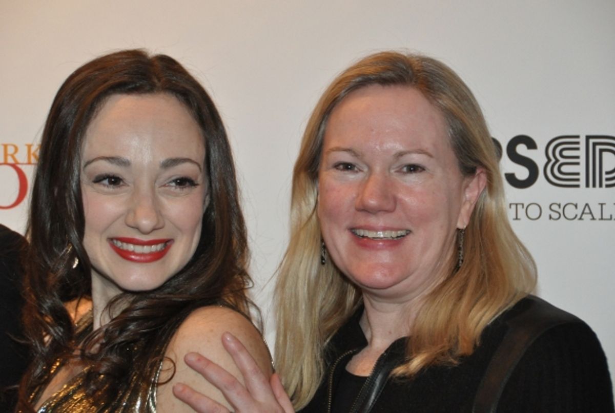 Megan McGinnis and Kathleen Marshall at 