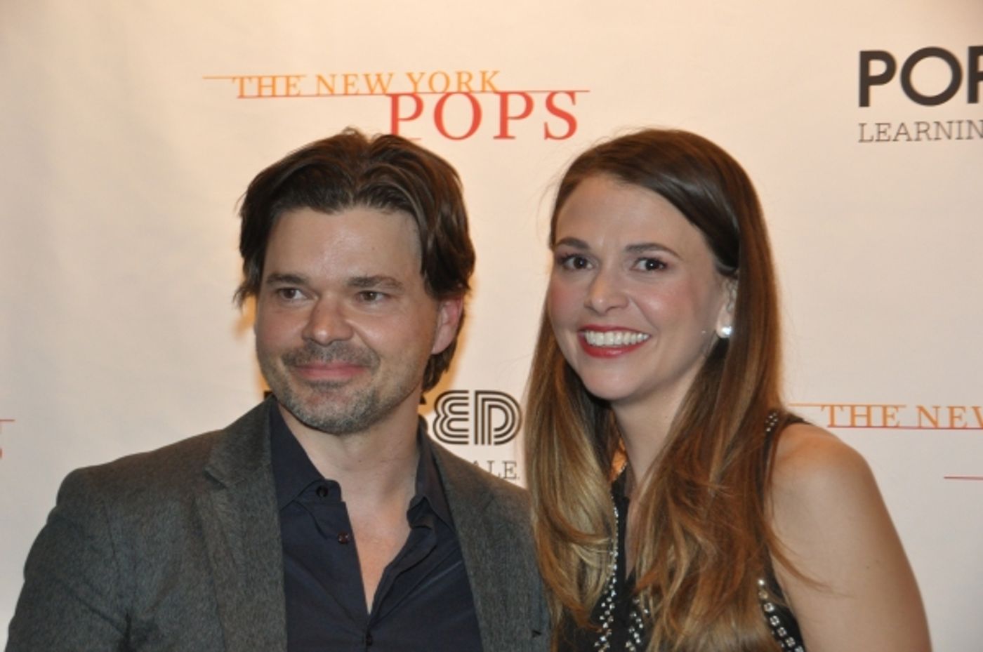Photo Coverage: Hunter Foster, Joshua Henry, and More Pose Backstage at The New York Pops ONE NIGHT ONLY: Sutton Foster  Image
