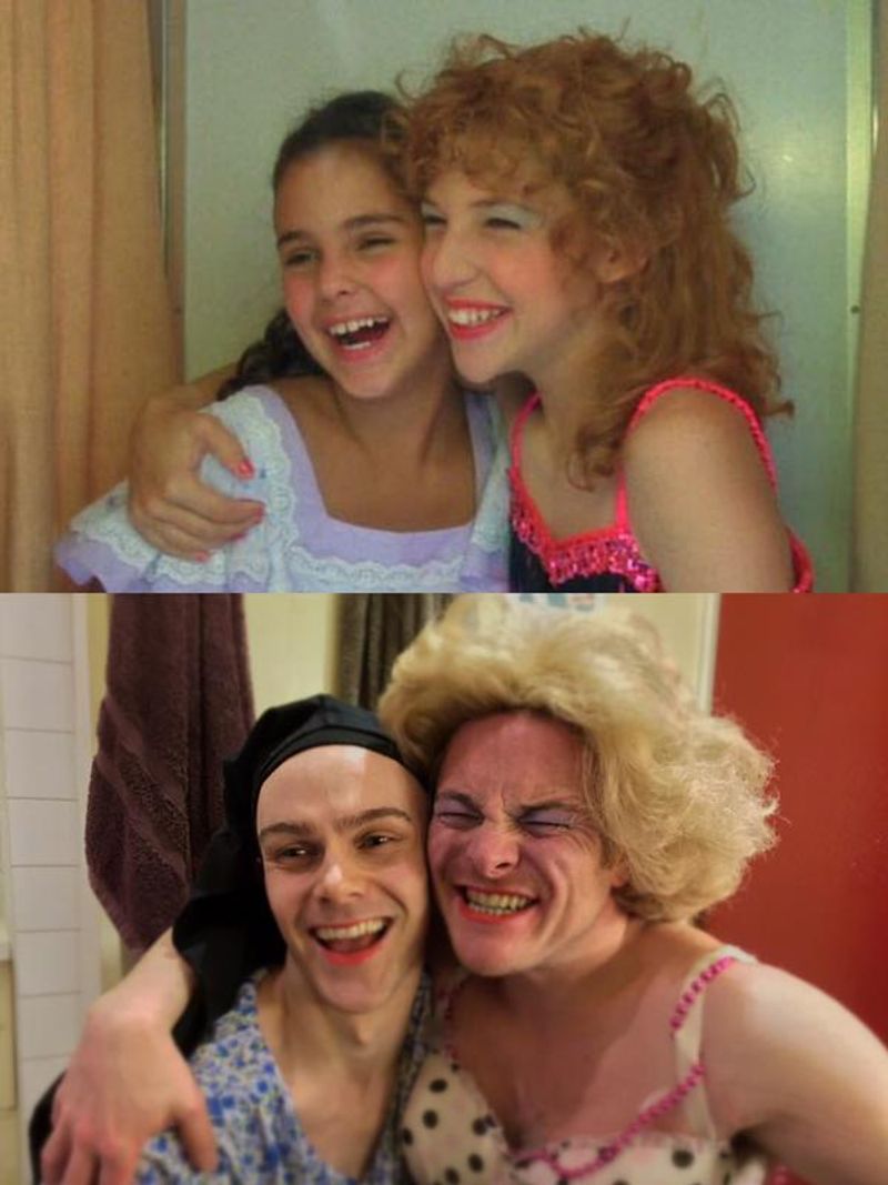 Photo Flash: Saturday Intermission Pics - 3/14 - HONEYMOON IN VEGAS Cast Celebrates Pi Day, and More! — photo 2 of 14