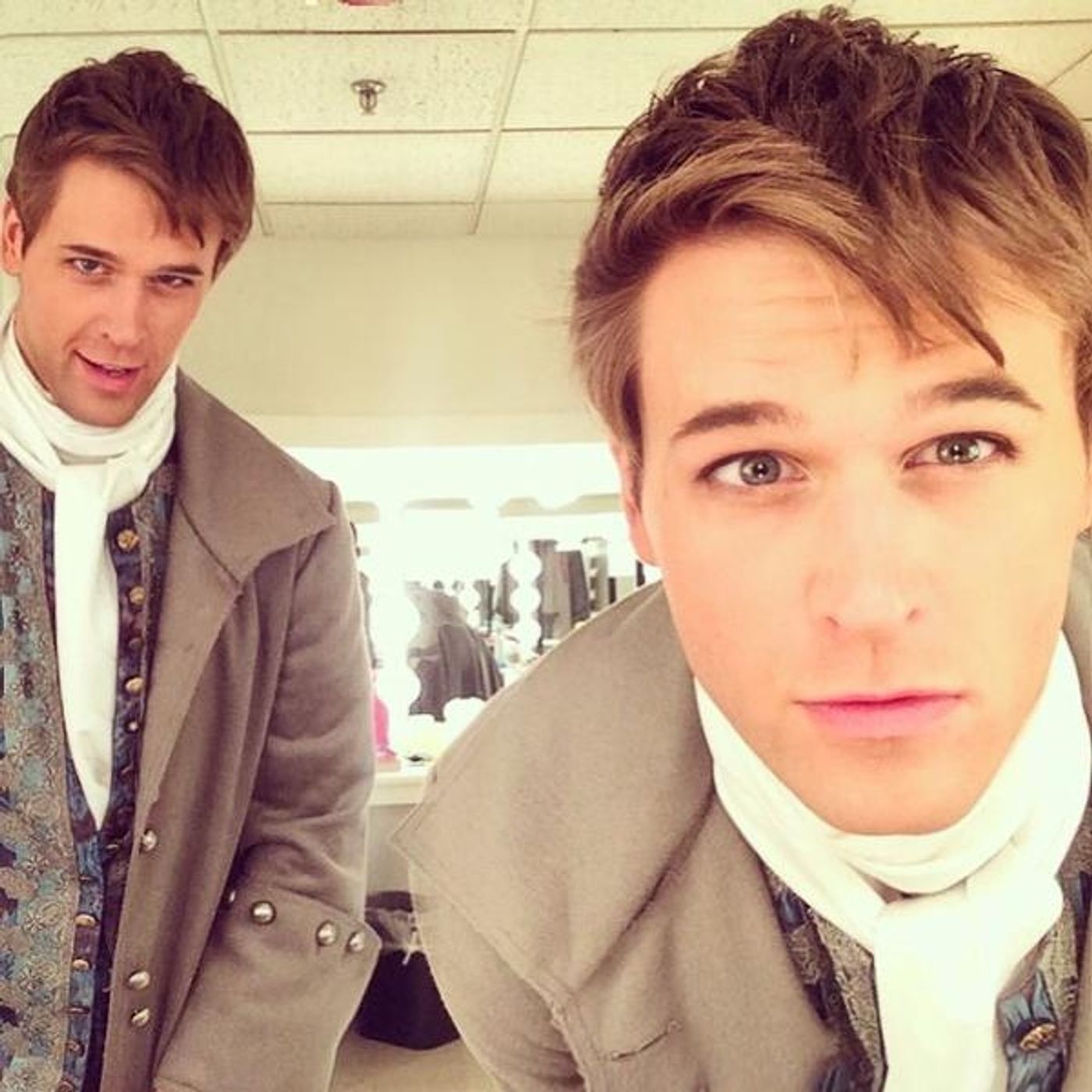 Photo Flash: Saturday Intermission Pics - 3/14 - HONEYMOON IN VEGAS Cast Celebrates Pi Day, and More! Photo Flash: Saturday Intermission Pics - 3/14 - HONEYMOON IN VEGAS Cast Celebrates Pi Day, and More! Image