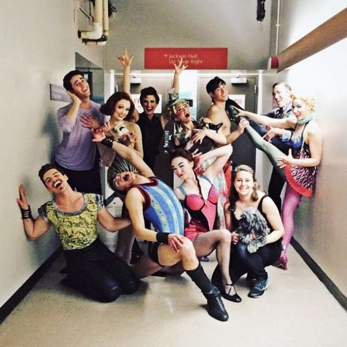 Photo Flash: Saturday Intermission Pics - 3/14 - HONEYMOON IN VEGAS Cast Celebrates Pi Day, and More! Photo Flash: Saturday Intermission Pics - 3/14 - HONEYMOON IN VEGAS Cast Celebrates Pi Day, and More! Image