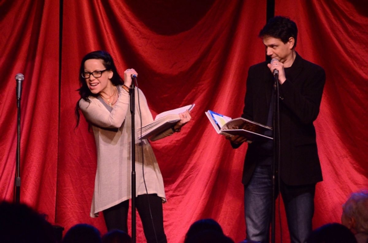 Janeane Garofalo, Ralph Macchio at 