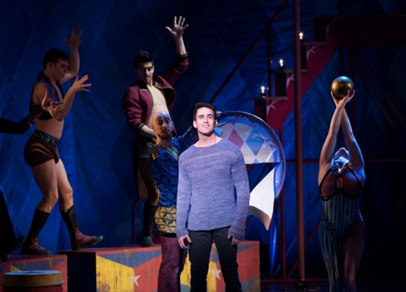 Photo Flash: Sam Lips Takes Over as Title Character in PIPPIN National Tour - First Look!  Image