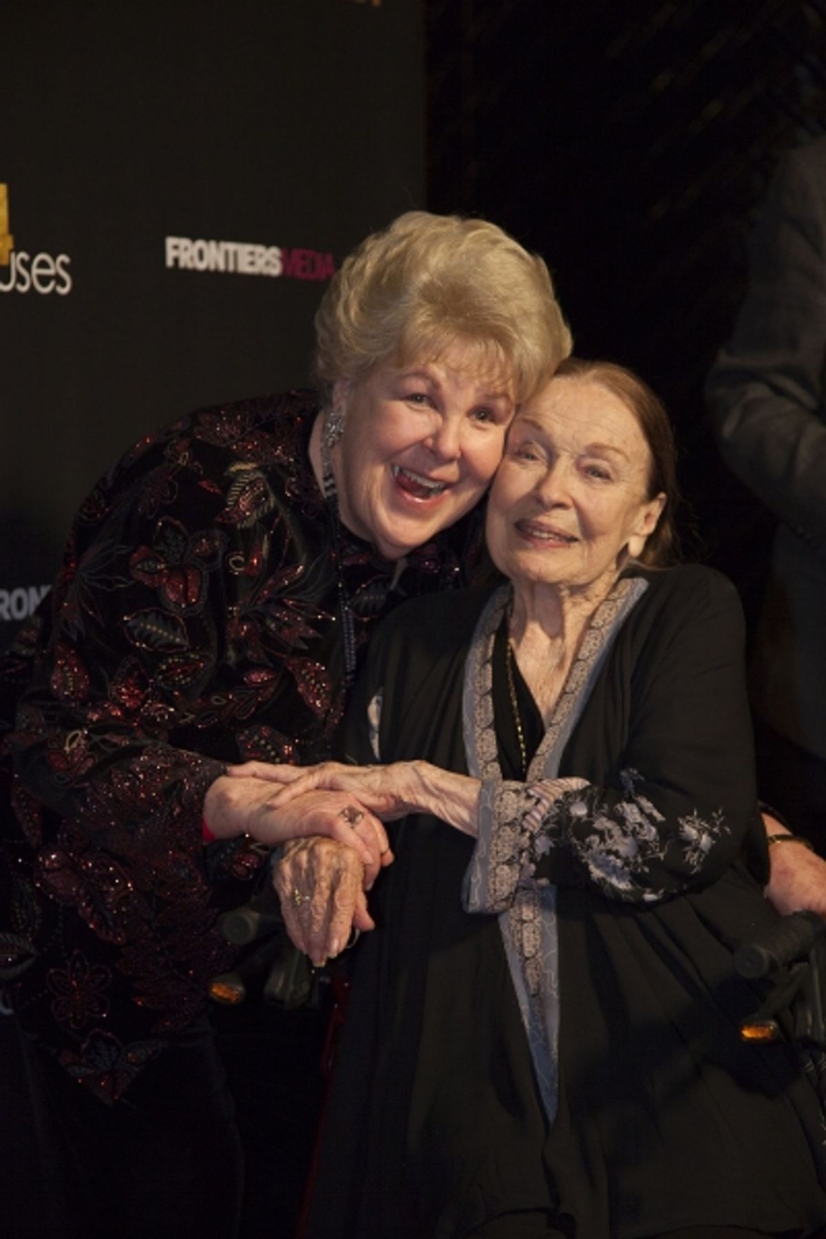 Mary Jo Catlett and Patricia Morison at 