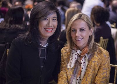Andrea Jung and Tory Burch Photo
