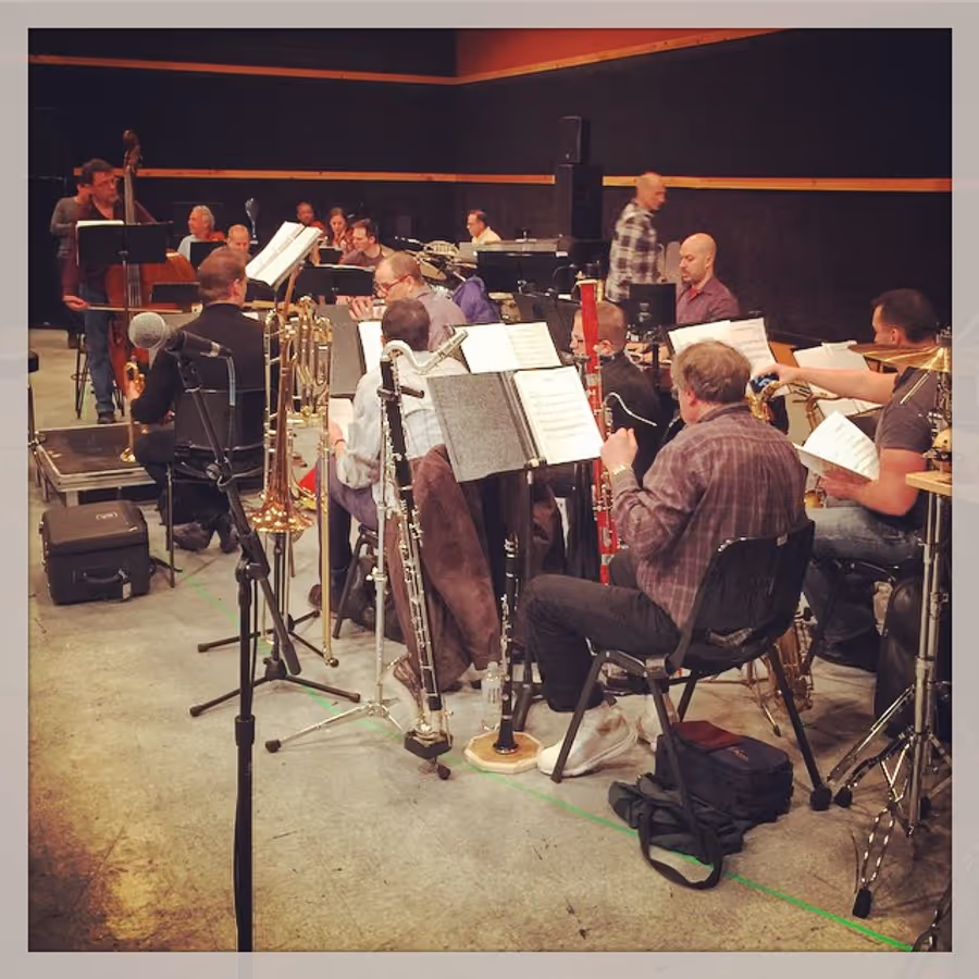 Photo Sneak Peek Inside Sitzprobe Of SOMETHING ROTTEN! Image