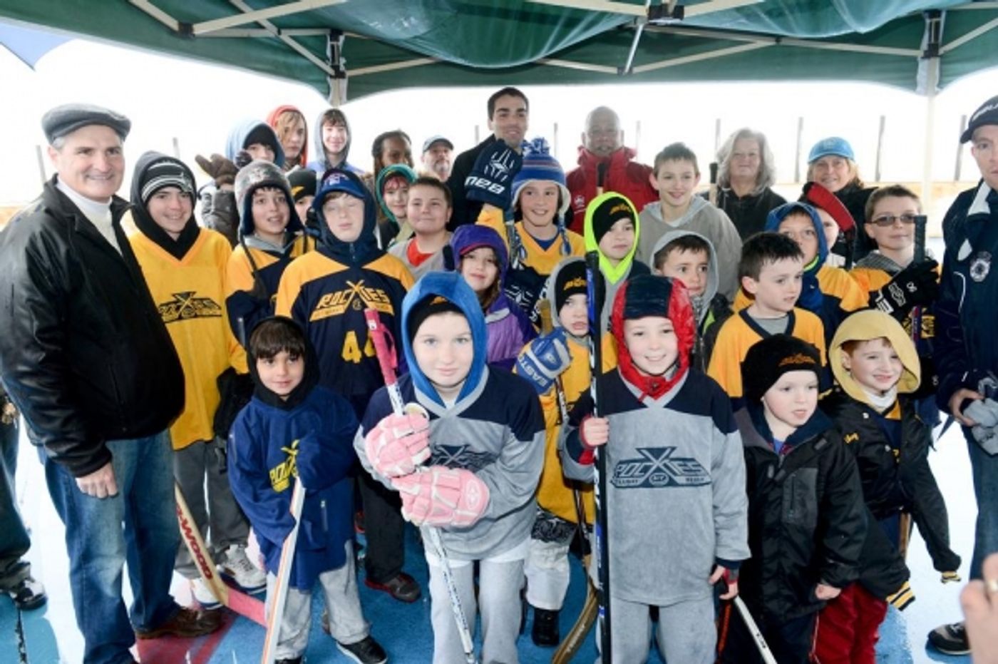 Photo Flash: NYC Parks Breaks Ground on Renovations to Rockaway Beach Roller Hockey Rink Photo Flash: NYC Parks Breaks Ground on Renovations to Rockaway Beach Roller Hockey Rink Image