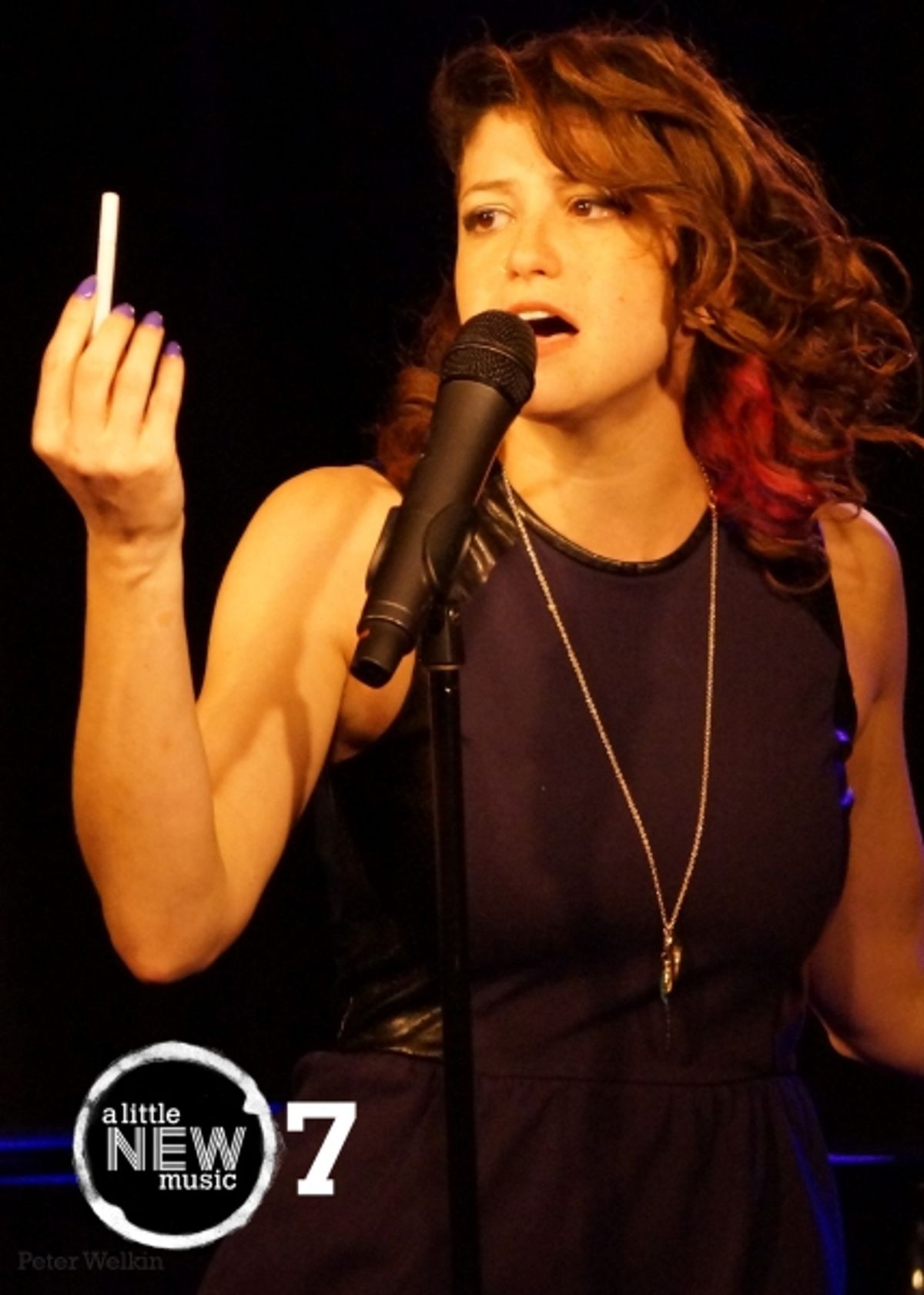 Emcee Jordan Kai Burnett steps into the spotlight to sing Sam Salmondâ€™s 'Cigarette' from UNCOOL: THE PARTY. at 