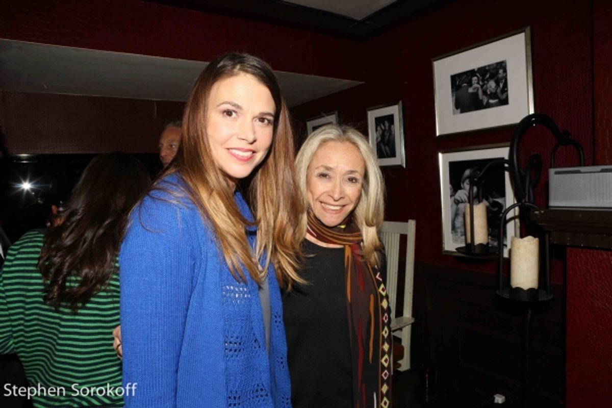 Sutton Foster & Eda Sorokoff at 