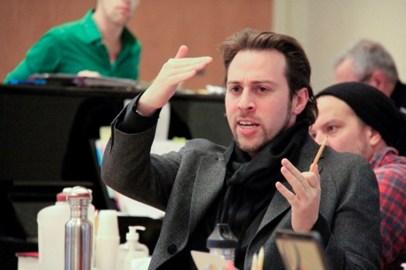 Photo Flash: Anthony Warlow, Amber Iman, Robert Mammana and More in Rehearsals for MAN OF LA MANCHA, Opening Tonight! Photo Flash: Anthony Warlow, Amber Iman, Robert Mammana and More in Rehearsals for MAN OF LA MANCHA, Opening Tonight! Image