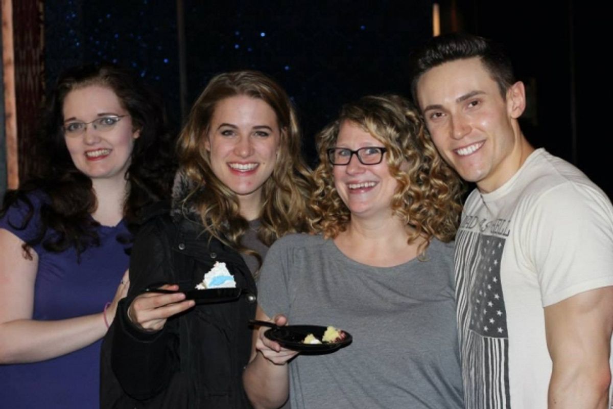 Amber Petty, Chloe Williamson, Ashley Ward and Alec Varcas at 