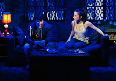 Alex Brightman (Jonah) and Jessica Hershberg  Photo