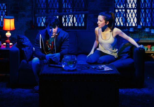 Alex Brightman (Jonah) and Jessica Hershberg  Photo