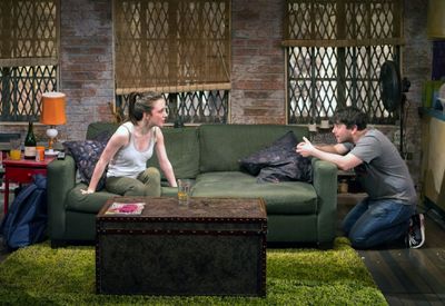 Alex Brightman (Jonah) and Jessica Hershberg  Photo