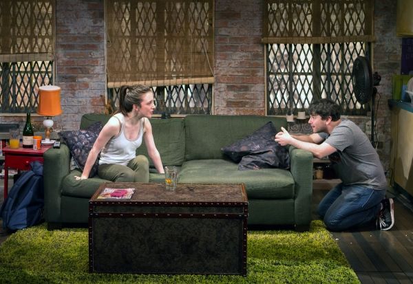 Alex Brightman (Jonah) and Jessica Hershberg  Photo