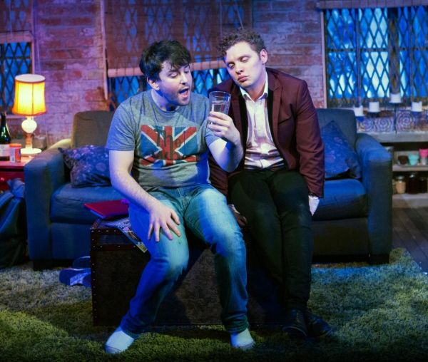 Alex Brightman (Jonah) and Jessica Hershberg  Photo