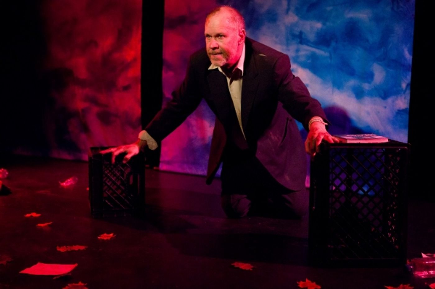 Photo Flash: First Look at Richard Hoehler in I OF THE STORM, Opening Tonight Off-Broadway  Image