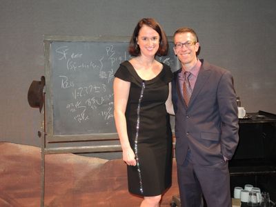 IRREVERSIBLE director Melanie Moyer Williams and playwright Jack Karp Photo