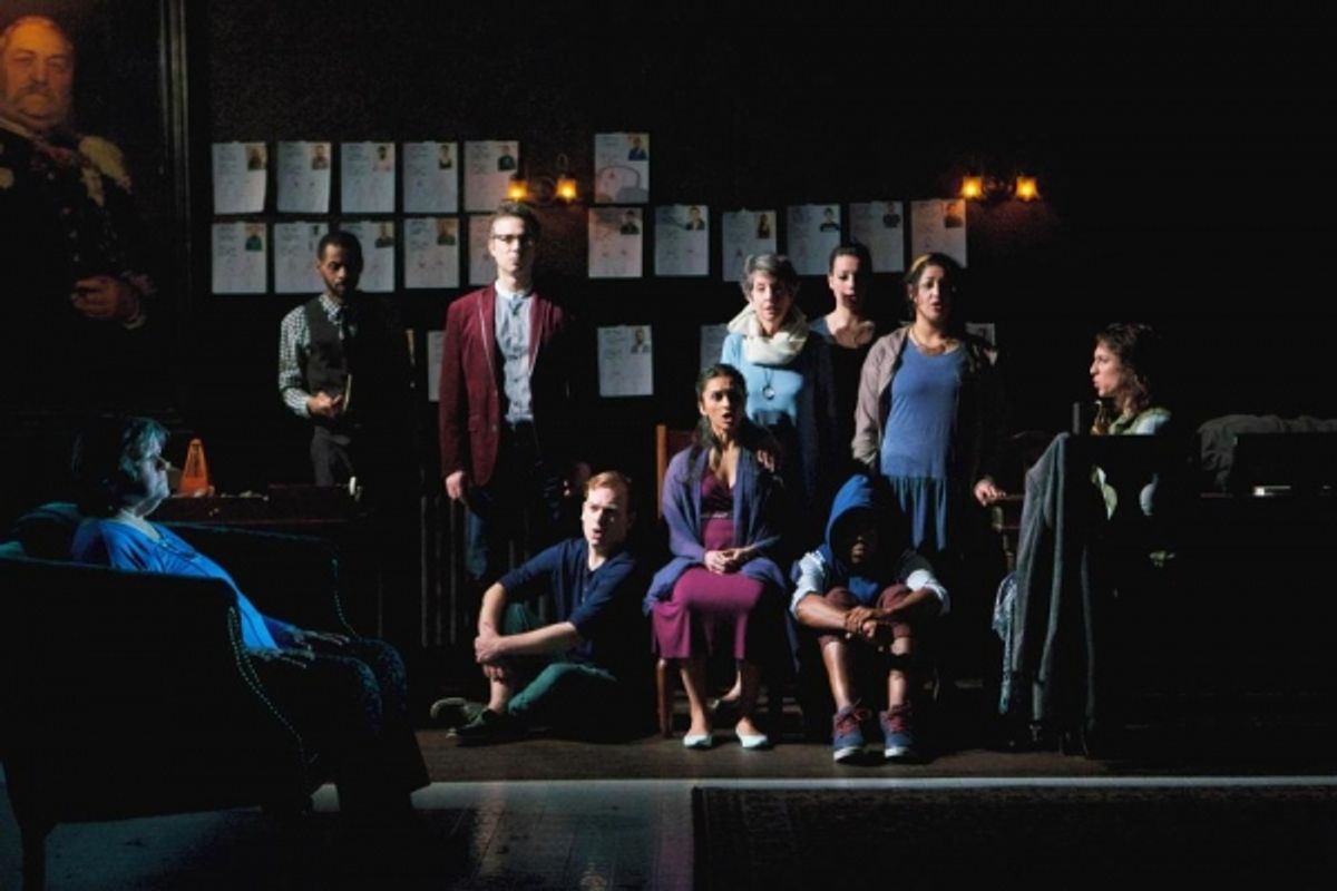 Ann James, David Lawrence Hamilton, David Prete, Nate Whelden, Anu Bhatt, Lona Livingston, Paloma Nozicka, David Guy, Maritza Cervantes and Eleni Pappageorge at 