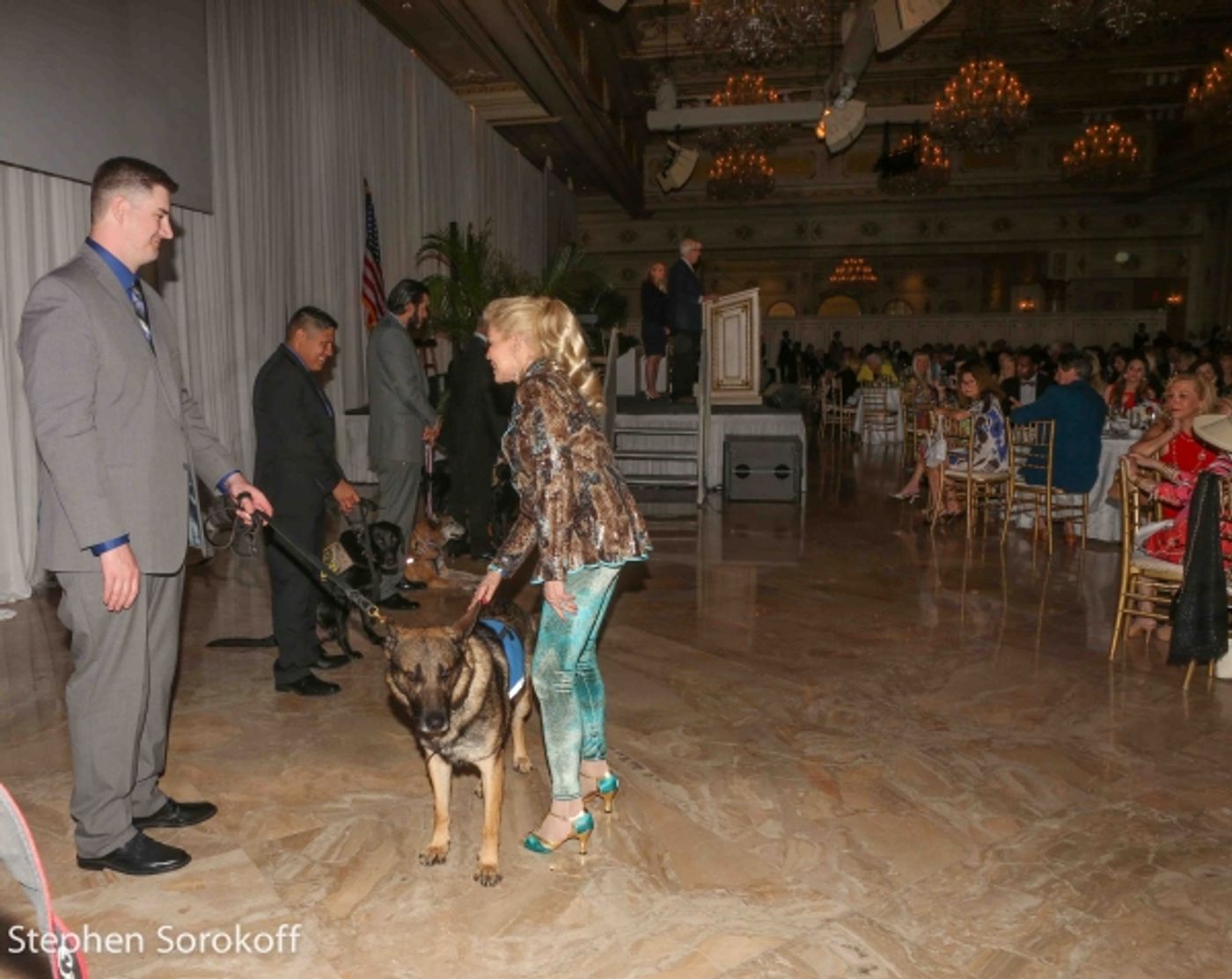 Photo Coverage: Naomi Judd, Will & Anthony Nunziata Honor K-9 Battle Buddies at American Humane Association Photo Coverage: Naomi Judd, Will & Anthony Nunziata Honor K-9 Battle Buddies at American Humane Association Image