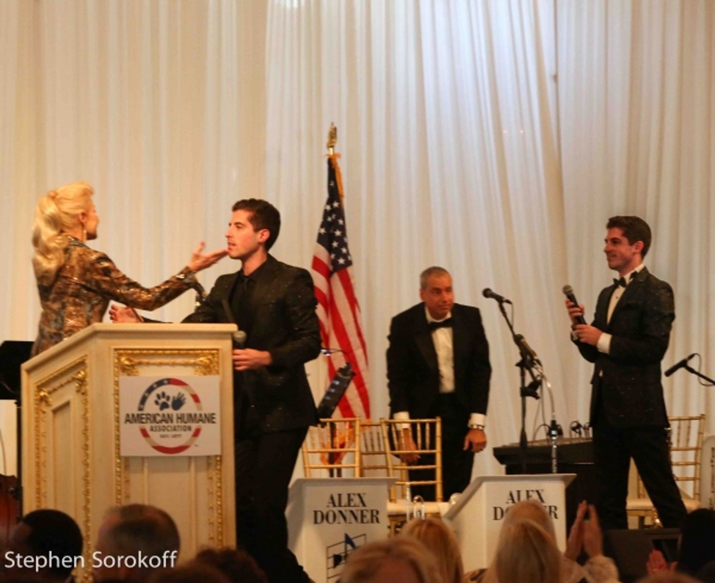 Photo Coverage: Naomi Judd, Will & Anthony Nunziata Honor K-9 Battle Buddies at American Humane Association Photo Coverage: Naomi Judd, Will & Anthony Nunziata Honor K-9 Battle Buddies at American Humane Association Image