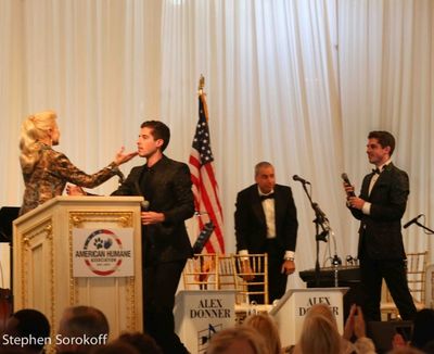 Lois Pope, Will Nunziata, Anthony Nunziata Photo