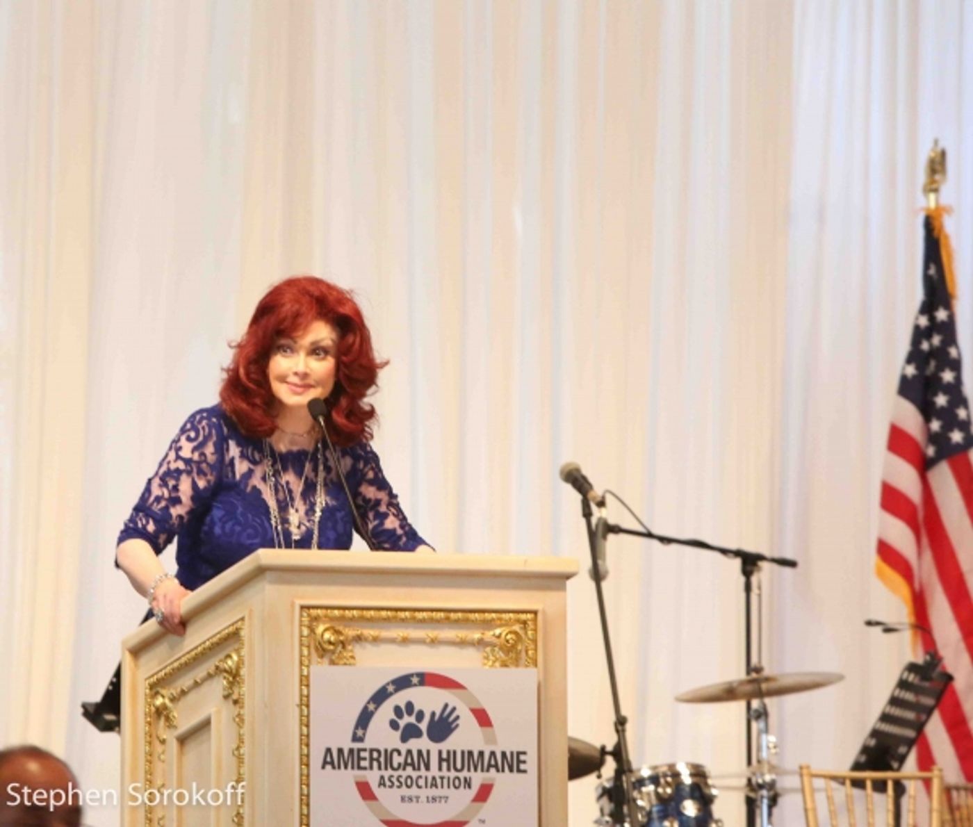 Photo Coverage: Naomi Judd, Will & Anthony Nunziata Honor K-9 Battle Buddies at American Humane Association Photo Coverage: Naomi Judd, Will & Anthony Nunziata Honor K-9 Battle Buddies at American Humane Association Image