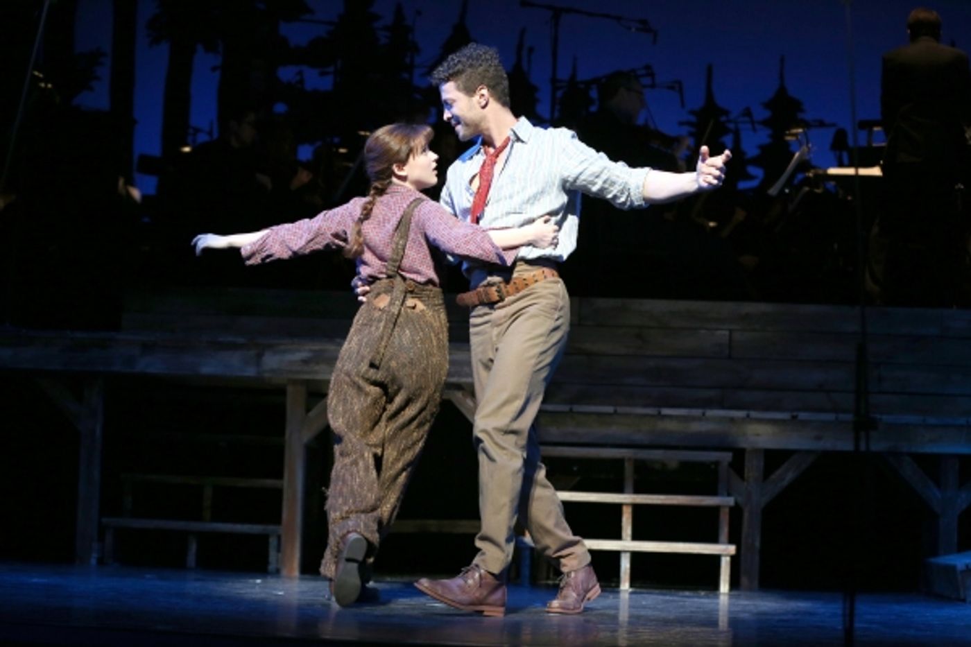 Photo Flash: Keith Carradine, Justin Guarini, Alexandra Socha & More Take the Stage in Encores! PAINT YOUR WAGON  Image