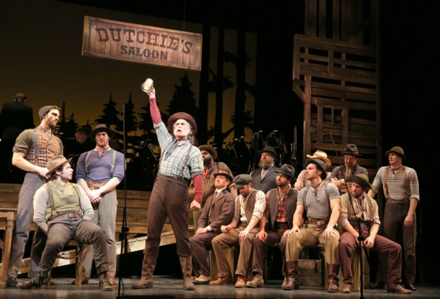 Photo Flash: Keith Carradine, Justin Guarini, Alexandra Socha & More Take the Stage in Encores! PAINT YOUR WAGON  Image