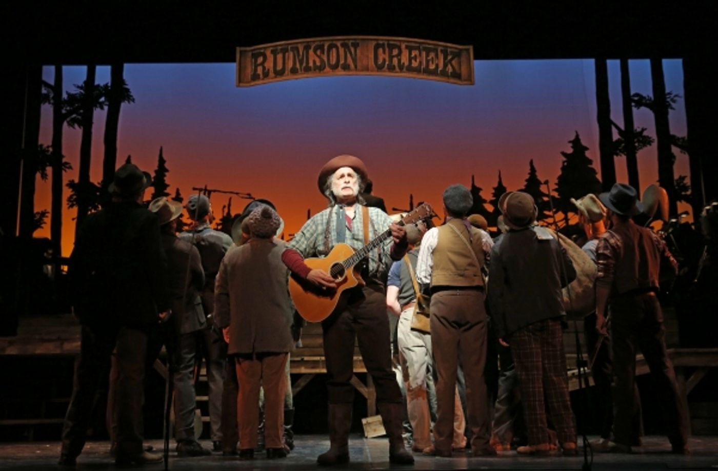 Photo Flash: Keith Carradine, Justin Guarini, Alexandra Socha & More Take the Stage in Encores! PAINT YOUR WAGON  Image