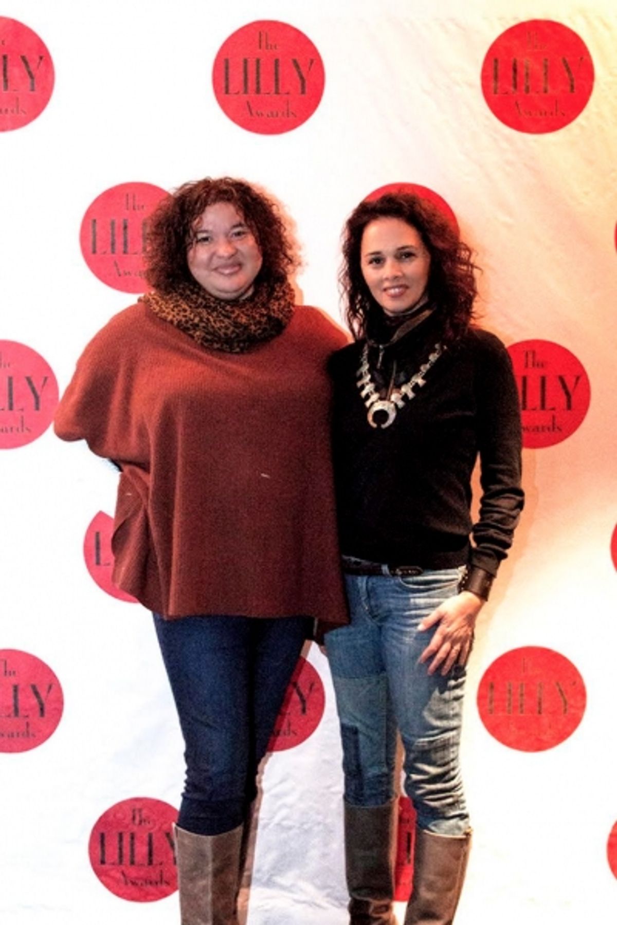 Liesl Tommy and Larissa Fasthorse at 