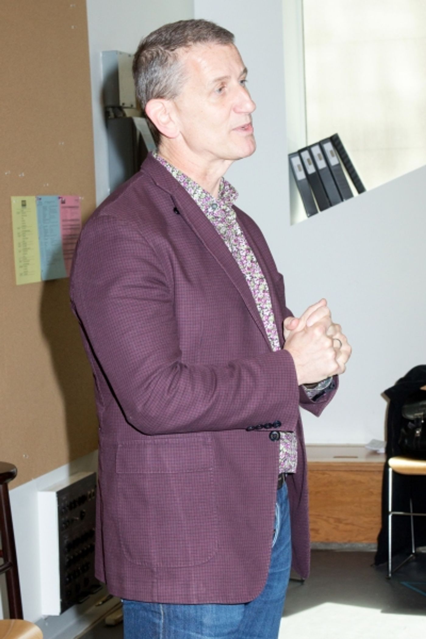 Photo Coverage: John Kander Celebrates 88th Birthday With the Cast of THE VISIT  Image