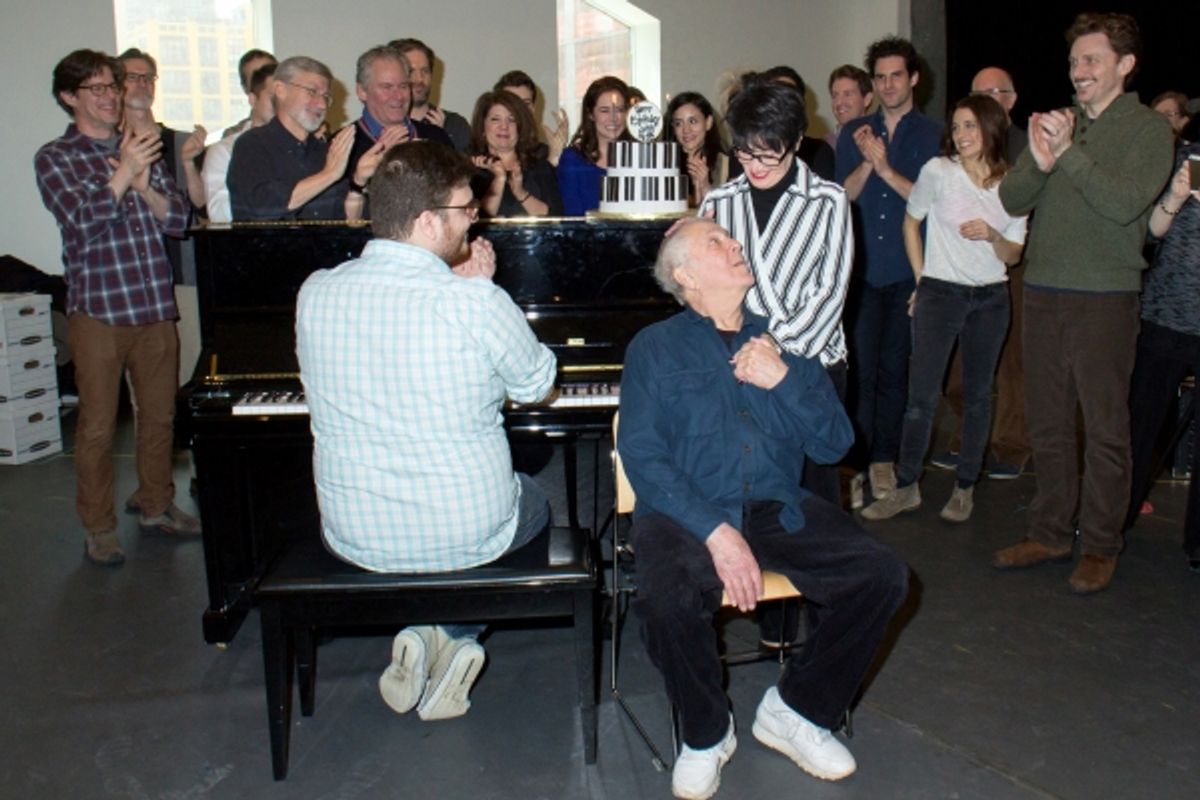 John Kander, Chita Rivera and the cast of THE VISIT at 