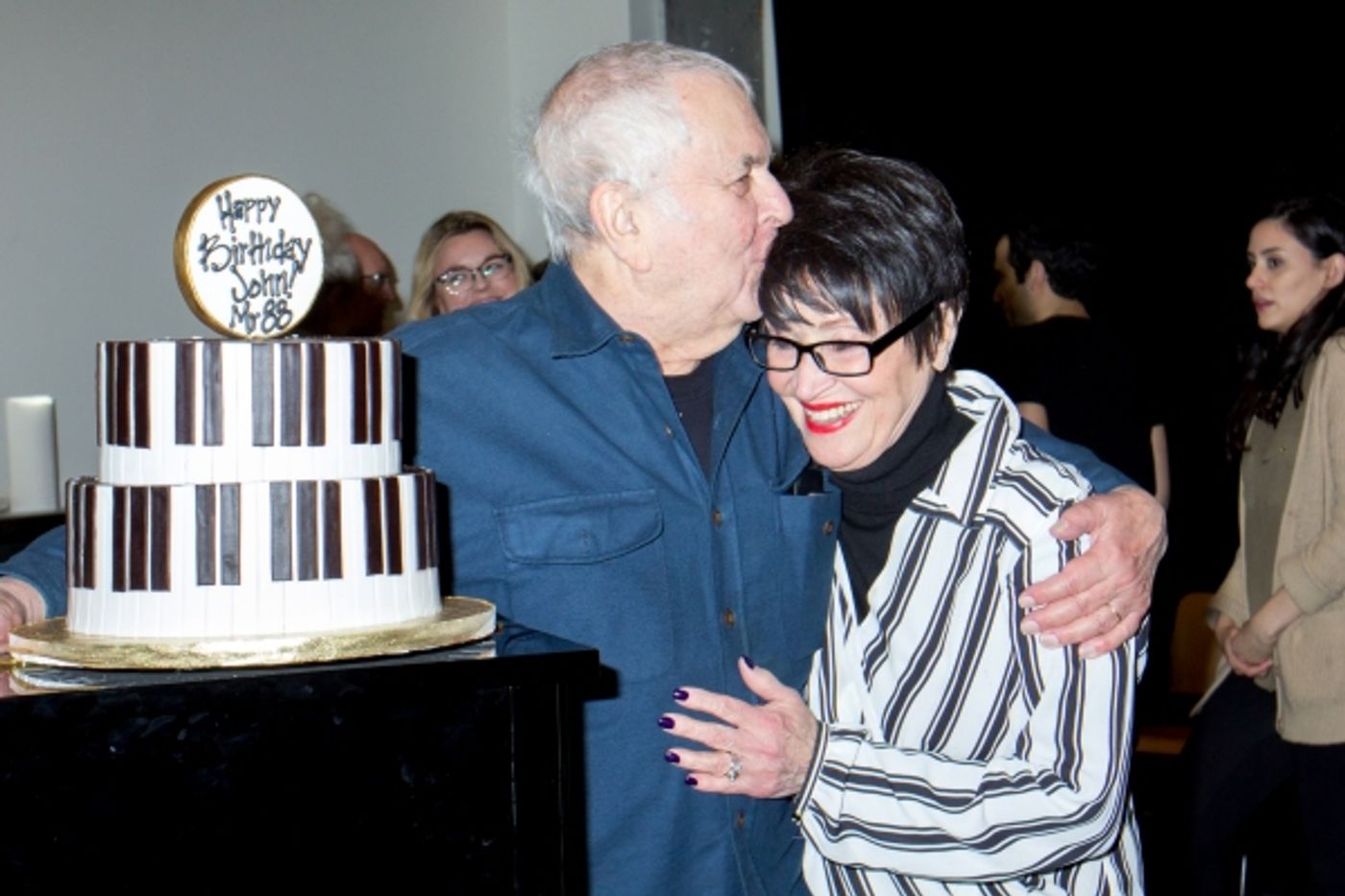 Photo Coverage: John Kander Celebrates 88th Birthday With the Cast of THE VISIT  Image