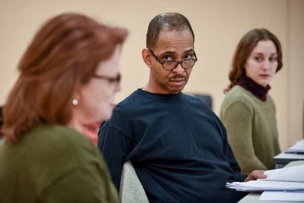 Michael Gaines (center) Photo