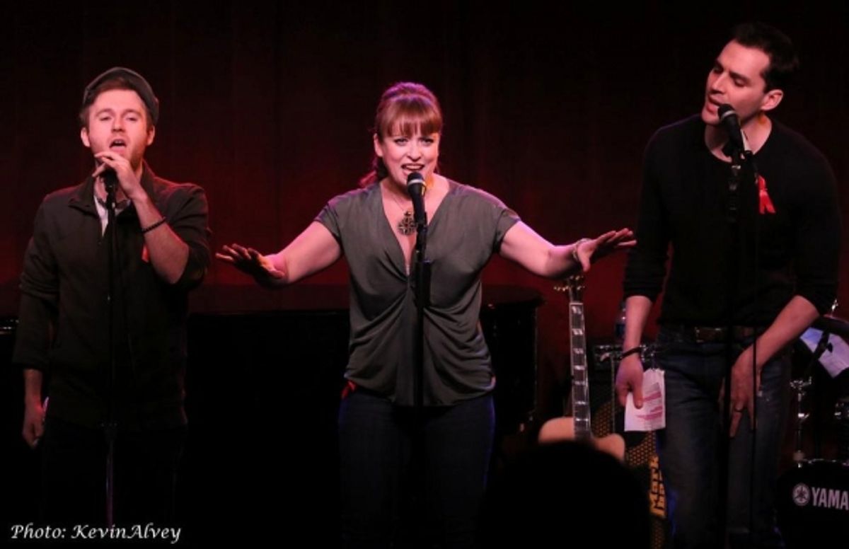 Jeremy Morse, Maxine Linehan and Ryan Silverman at 