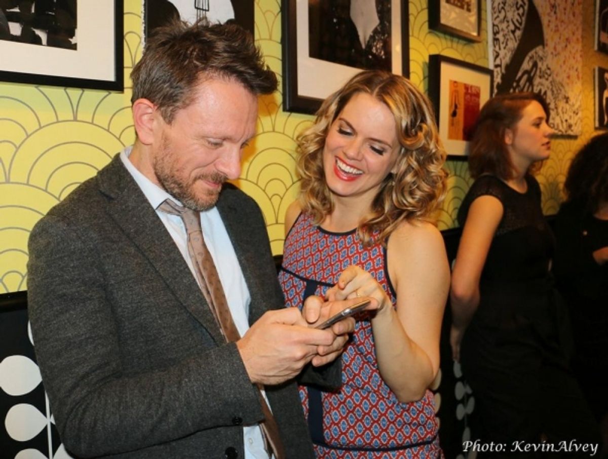 Kris Kukul and Amy Spanger at 