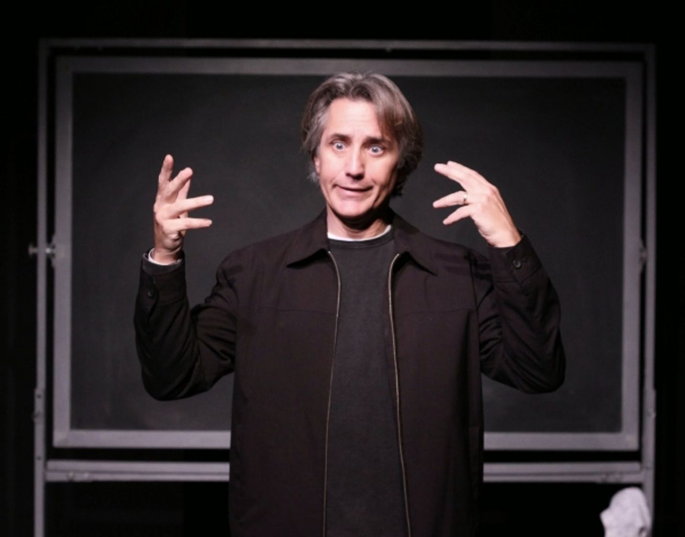 Photo Flash: First Look at Robert Dubac in THE BOOK OF MORON and THE MALE INTELLECT: AN OXYMORON? Off-Broadway  Image