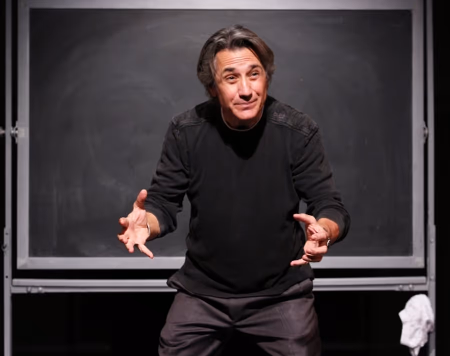Photo Flash: First Look at Robert Dubac in THE BOOK OF MORON and THE MALE INTELLECT: AN OXYMORON? Off-Broadway Image