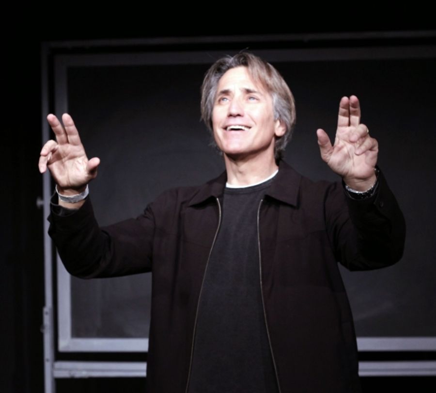 Photo Flash: First Look at Robert Dubac in THE BOOK OF MORON and THE MALE INTELLECT: AN OXYMORON? Off-Broadway Image