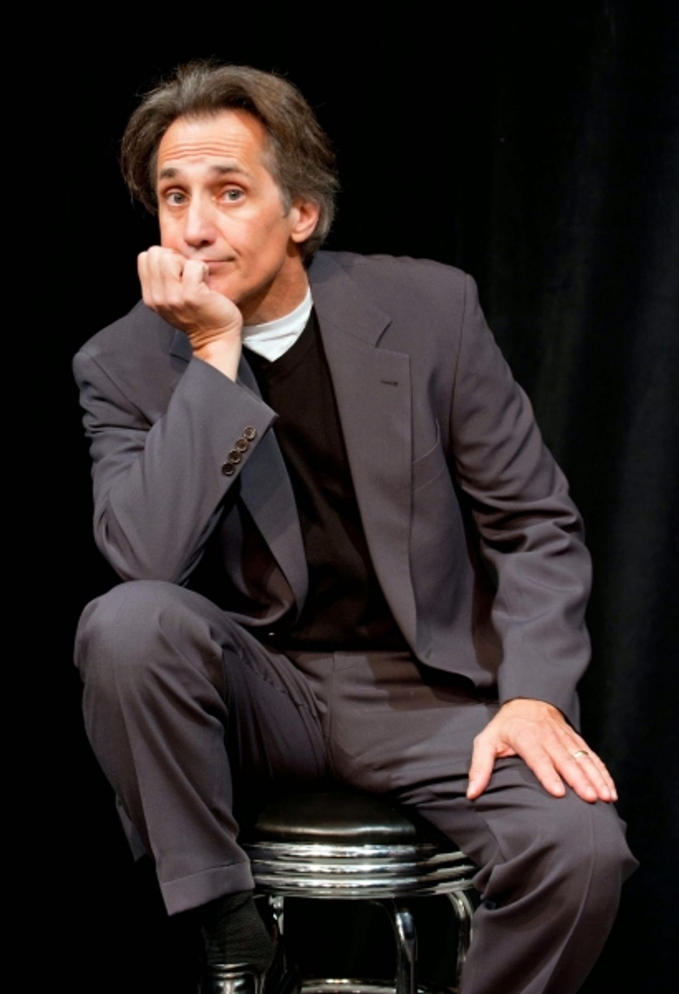 Photo Flash: First Look at Robert Dubac in THE BOOK OF MORON and THE MALE INTELLECT: AN OXYMORON? Off-Broadway  Image